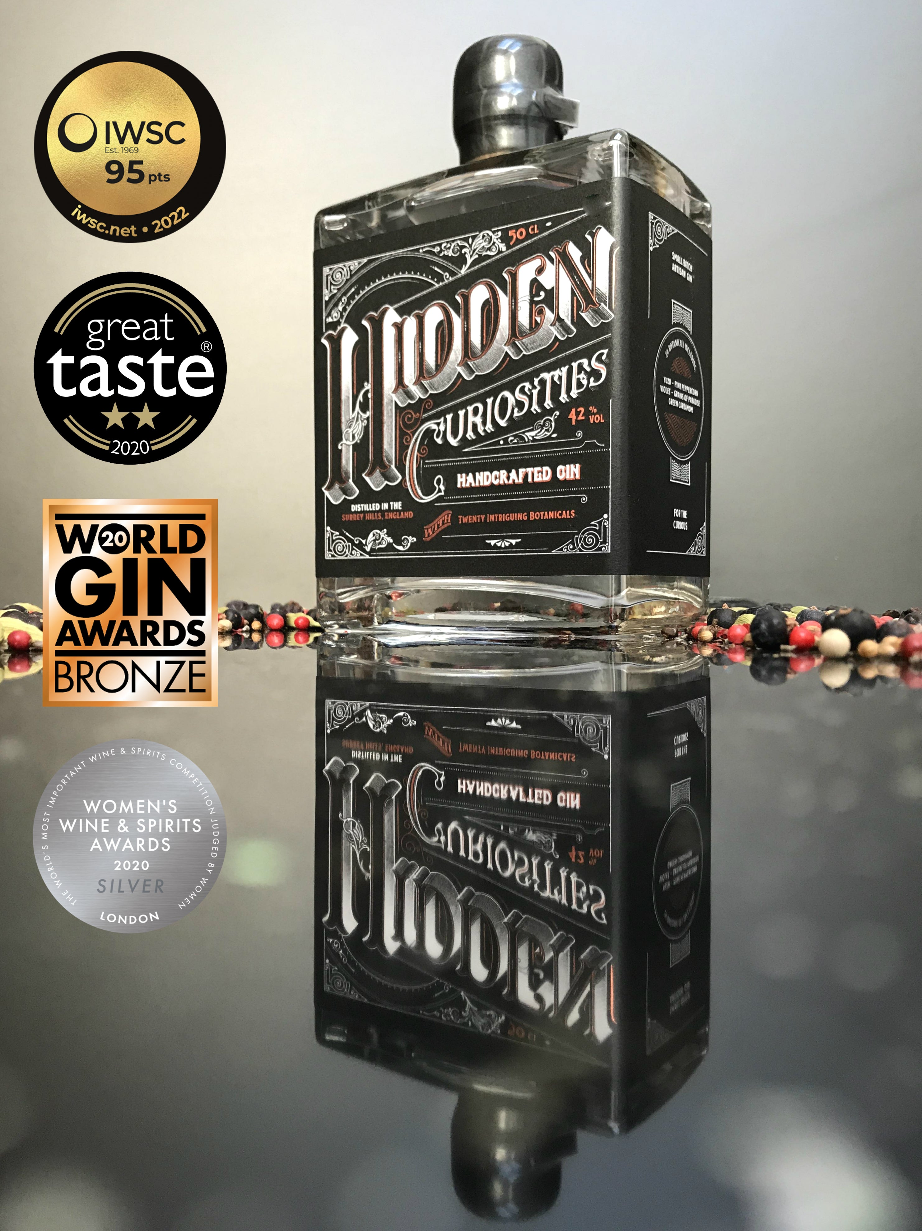 Hidden Curiosities Aromatic London Dry Gin